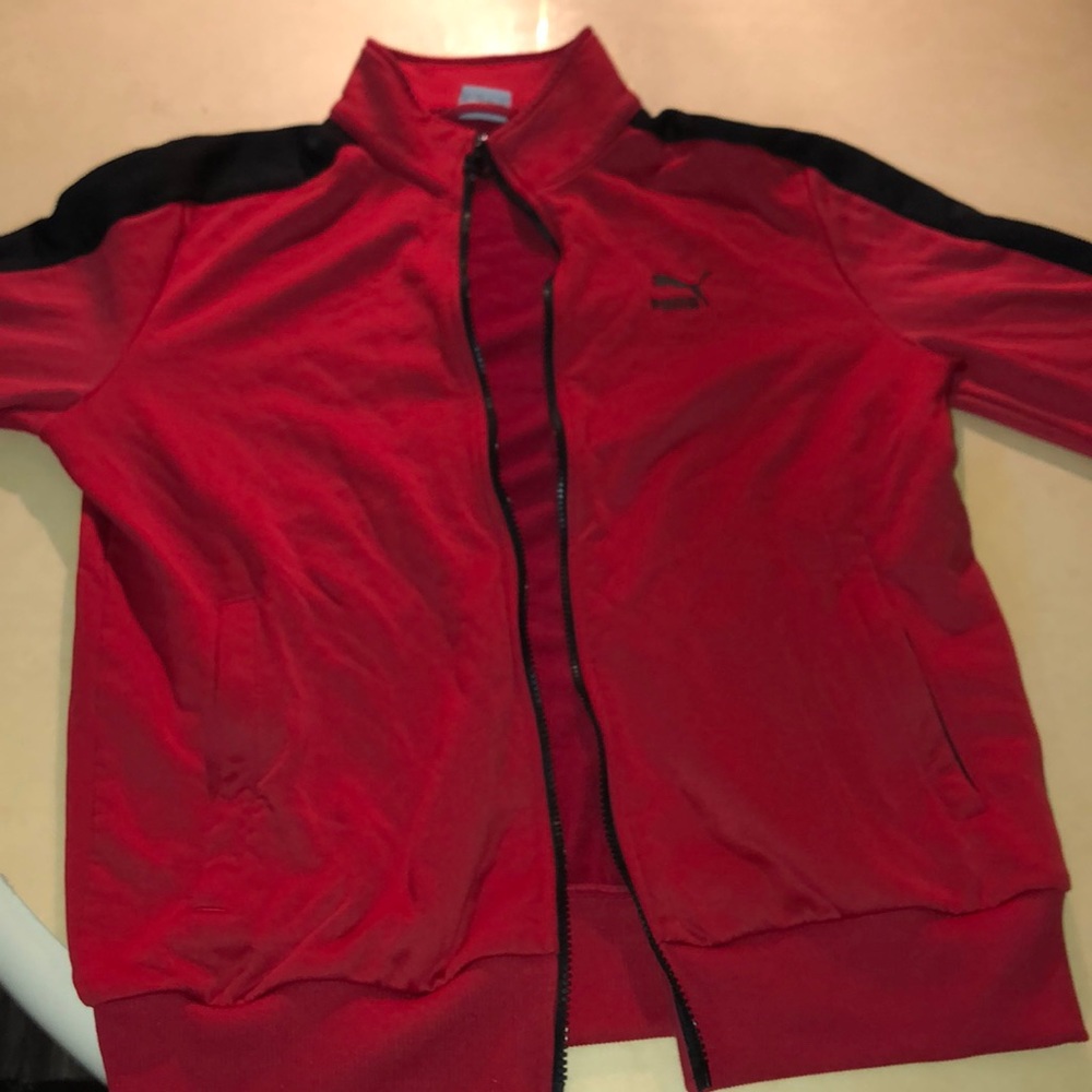 Puma zip up sweater